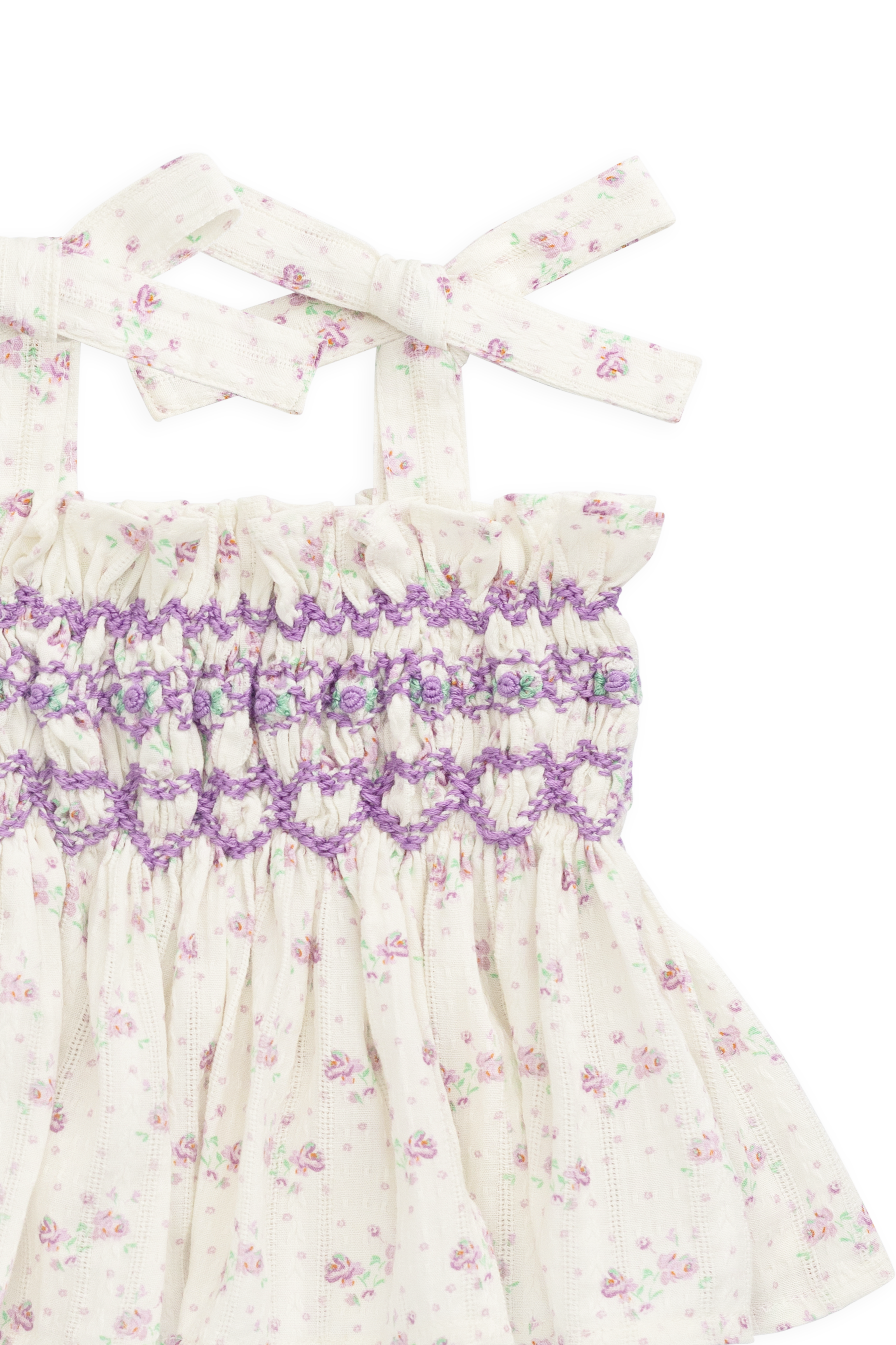 Organic Cotton Carine Top - Molly Lilac