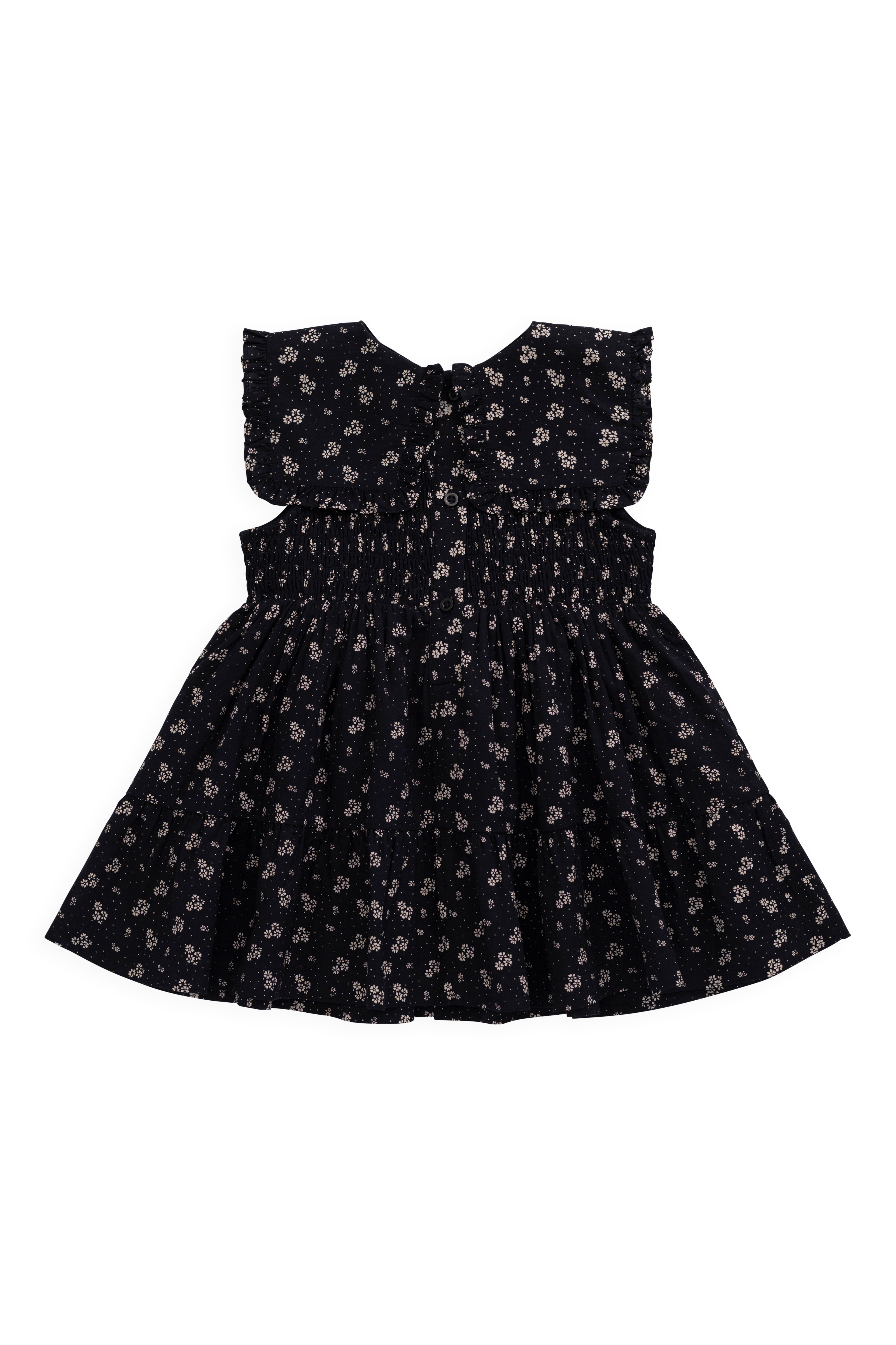 Organic Cotton Christabel Dress - Maisie Navy