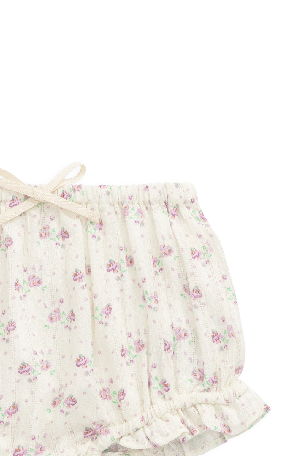 Organic Cotton Frill Bloomer - Molly Lilac