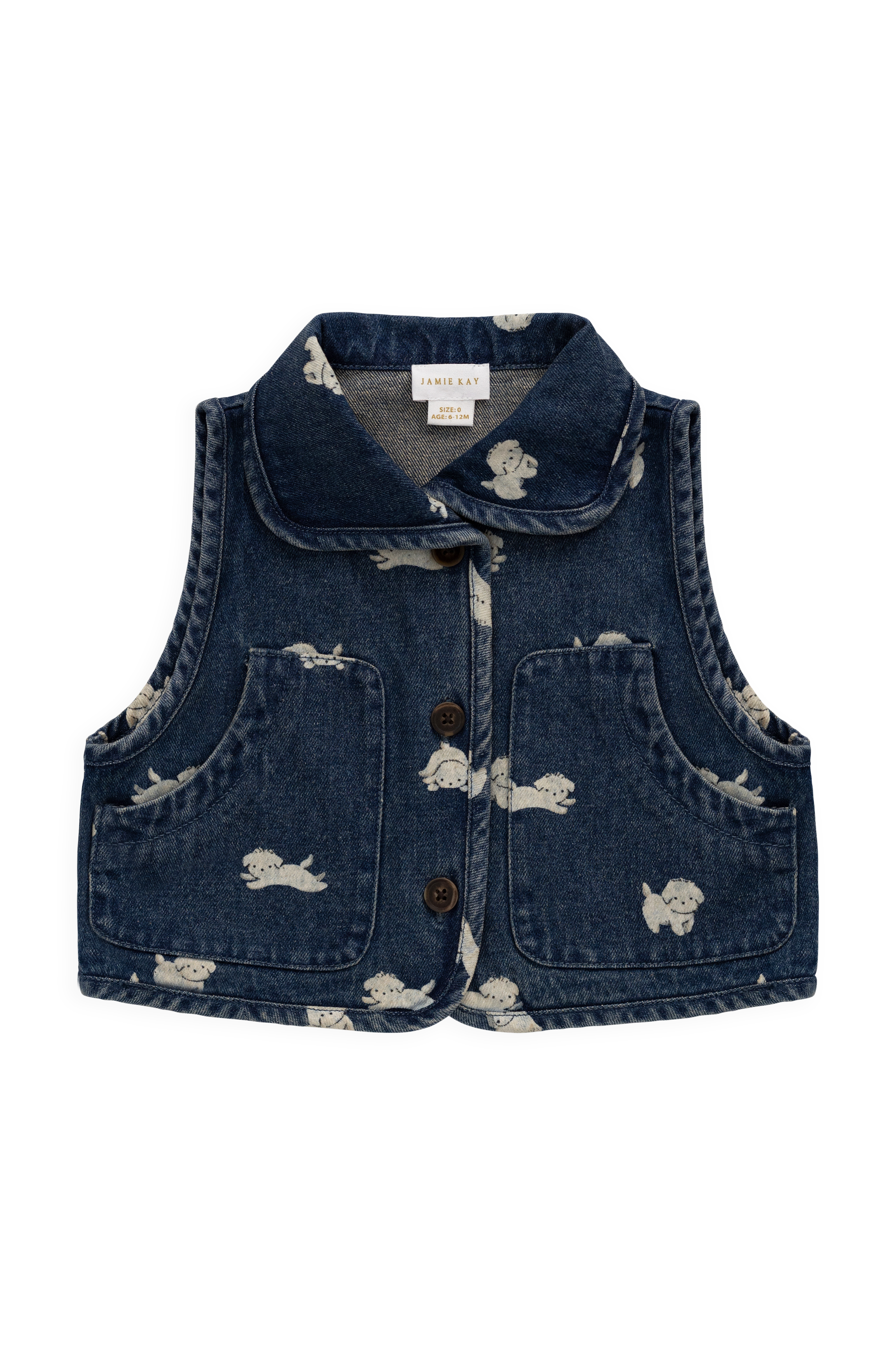 Sutton Denim Vest - Finnegan Denim
