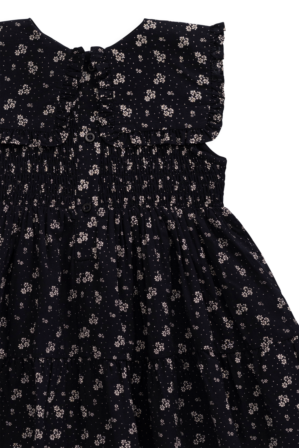 Organic Cotton Christabel Dress - Maisie Navy