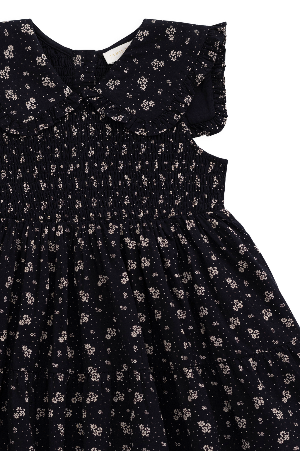 Organic Cotton Christabel Dress - Maisie Navy