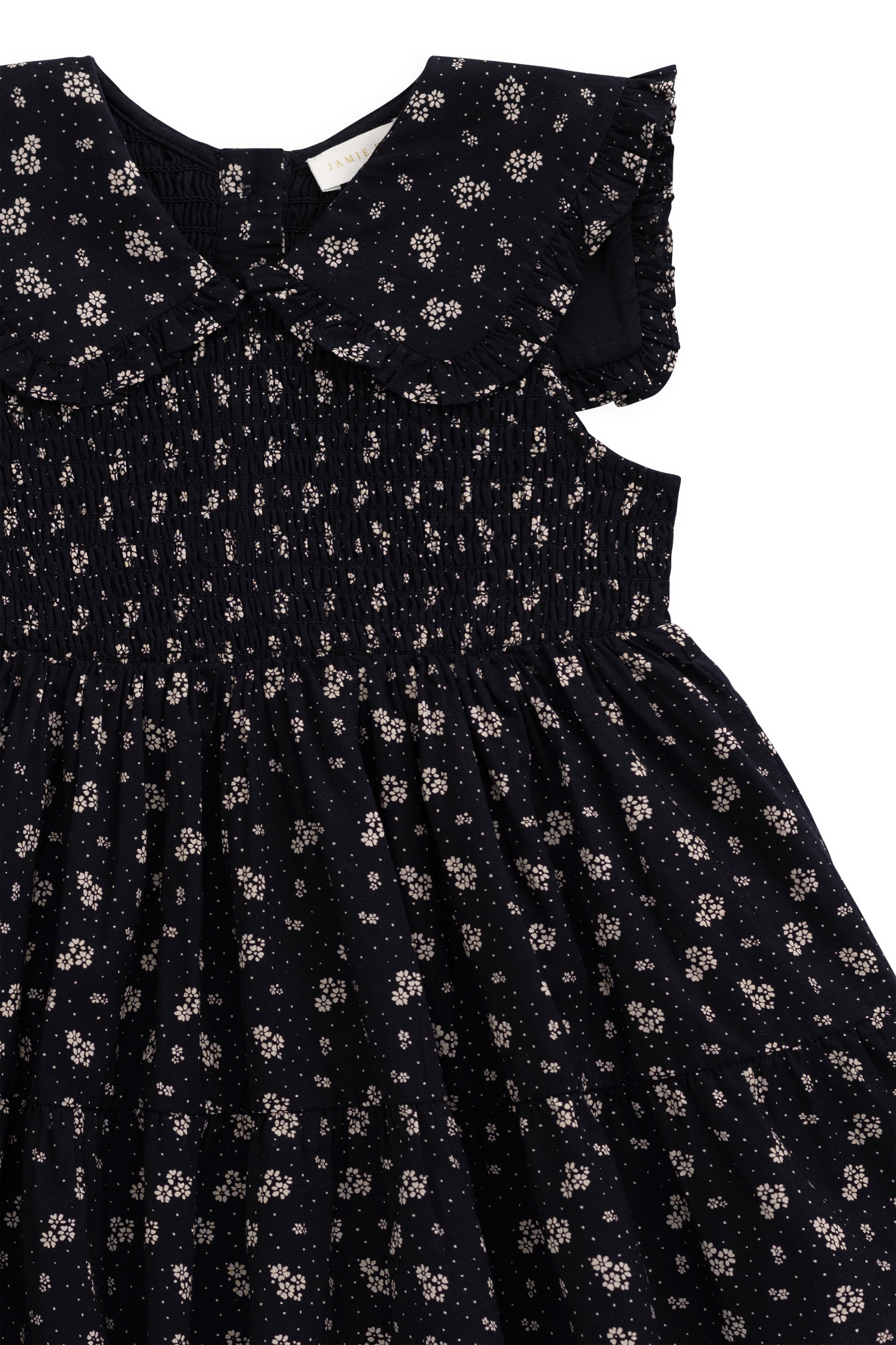 Organic Cotton Christabel Dress - Maisie Navy