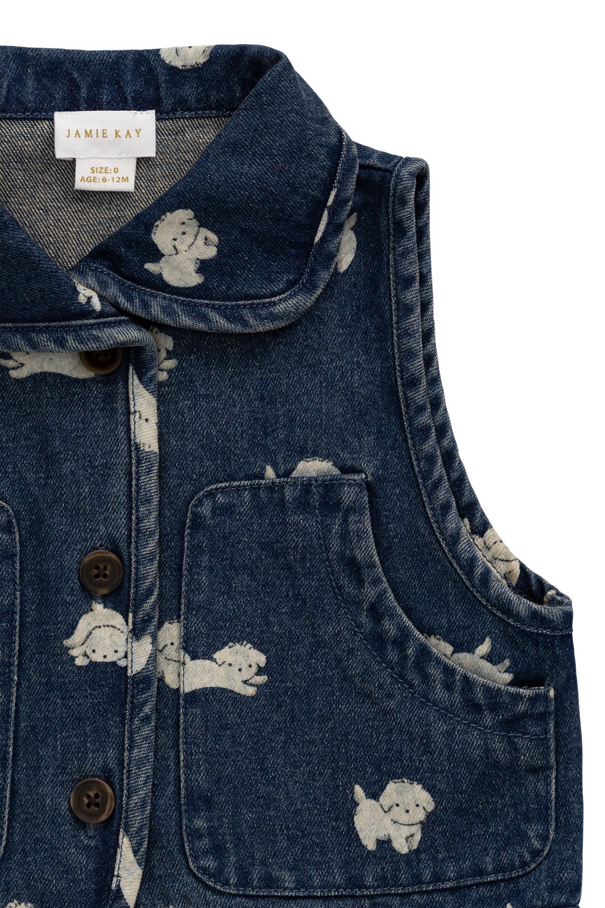 Sutton Denim Vest - Finnegan Denim